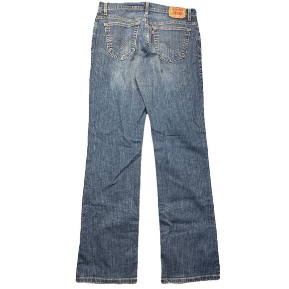 Levi’s 550 Jeans Women’s Size 12 Long Blue Medium Wash Relaxed Bootcut Red Tab - Picture 5 of 11